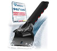 LYVANAS spatola per Ghiaccio Auto - Veloce e Resistente con Impugnatura ergonomica - Raschietto efficiente e Sicuro Realizzato con Materiali di Alta qualità - Ice Scraper