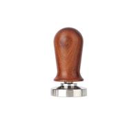 LYVQZPWLR Il caffè a legno, Pressino for caffè espresso calibrato, 30 libbre, caricato a molla, inossidabile, multicolore 51-58 mm(Wood,53mm)