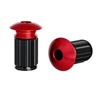 LYVQZPWLR La Bicicletta Porta Il Cappello, Tappi terminali for Manubrio in Lega di Alluminio Multicolore for Biciclette da Montagna e da Strada(Red)