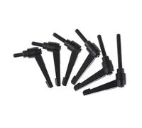 LYVQZPWLR Può essere regolato con la maniglia, Leva di serraggio regolabile con filettatura M8, nera, diverse misure(25mm)