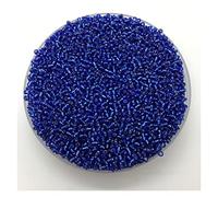 LYVQZPWLRbraccialetto di perline di argilla, 1000 pezzi da 2 mm con perline di vetro ceco argentate for fai da te, for bracciali e collane, for la creazione di gioielli, accessori Z19(95)