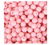 LYVQZPWLRbraccialetto di perline di argilla, Perline distanziatrici rotonde in acrilico multicolore da 8 mm, 100 pezzi, adatte for braccialetti e collane fai da te da donna e da uomo, gioielli e regal