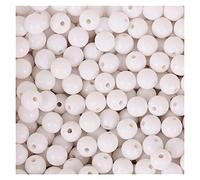 LYVQZPWLRbraccialetto di perline di argilla, Perline distanziatrici rotonde in acrilico multicolore da 8 mm, 100 pezzi, adatte for braccialetti e collane fai da te da donna e da uomo, gioielli e regal