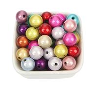 LYVQZPWLRbraccialetto di perline di argilla, Perline distanziatrici rotonde miste in acrilico Dream da 4-30 mm, for la creazione di gioielli fai da te, accessori for braccialetti e lavori a maglia Y12