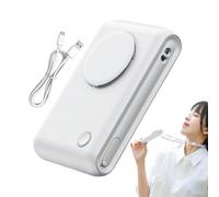 LYVQZPWLRCon Un Ventilatore, Ventilatore da Cintura Personale, Piccolo Ventilatore Portatile da Cintura