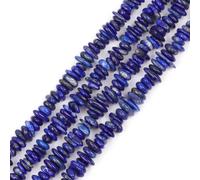 LYVQZPWLRdi pietre naturali, Filo di perline di pietre preziose di forma libera da 6x8 mm, for la creazione di gioielli, 15 pollici(Lapis Lazuli Beads_-)