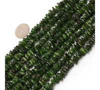 LYVQZPWLRdi pietre naturali, Filo di perline di pietre preziose di forma libera da 6x8 mm, for la creazione di gioielli, 15 pollici(Green Apatite Beads_-)