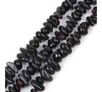 LYVQZPWLRdi pietre naturali, Filo di perline di pietre preziose di forma libera da 6x8 mm, for la creazione di gioielli, 15 pollici(Blue Tiger Eye Beads_-)