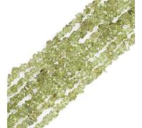 LYVQZPWLRdi pietre naturali, Granato rosso autentico da 5-8 mm, pietra preziosa semipreziosa(Green Peridot Chips_5-8mm)