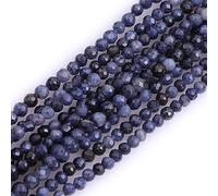 LYVQZPWLRdi pietre naturali, Perline di semi sciolte semipreziose rotonde sfaccettate in pietra preziosa naturale di morganite da 3 mm(Tiny Sapphire_3mm)