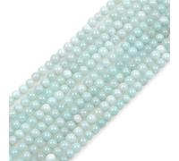 LYVQZPWLRdi pietre naturali, Perline semipreziose rotonde di amazzonite naturale da 8 mm(Amazonite_4mm)