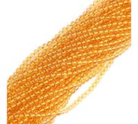 LYVQZPWLRdi pietre naturali, Perline semipreziose rotonde di citrino naturale da 8 mm(Yellow Citrine_3mm)