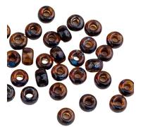 LYVQZPWLRdi semi di vetro, Perline di vetro da 5 grammi/sacchetto, diametro 2 mm, diametro 3 mm, rotonde, in stile Picasso, perline da ricamo Boho, for strumenti fai da te.(4502_3MM)