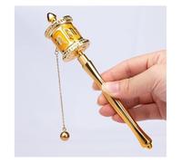 LYVQZPWLRIl trasferimento tibetano, Ruota delle scritture buddiste, ruota della preghiera buddista, ruota della preghiera buddista tibetana in rame fatta a mano con rotolo di mantra(Red,1 count (Pack