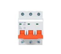 LYVQZPWLRInterruttore di conversione, Interruttore di protezione da cortocircuito e sovraccarico micro 4P for cancello principale singolo e doppio for uso domestico(3p,50A)