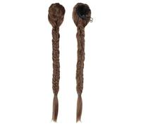 LYVQZPWLRla tessitura dei capelli, Extension for capelli con treccia a spina di pesce sintetica, con coulisse, for donne, da 24 pollici.(8)