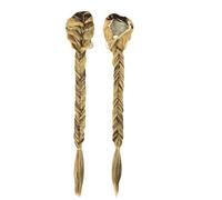 LYVQZPWLRla tessitura dei capelli, Extension for capelli sintetici con coulisse, a coda di pesce intrecciata, con clip, for donne.(SL66 F22 10)