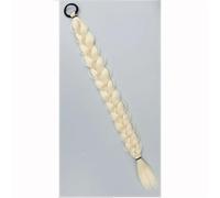 LYVQZPWLRla tessitura dei capelli, Extension for capelli sintetici intrecciati a coda di cavallo da 24 pollici for donne, con coda di cavallo e corda for capelli, fibra ad alta temperatura(W1016613)