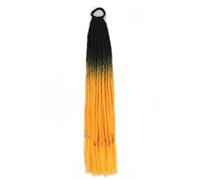 LYVQZPWLRla tessitura dei capelli, Extension for capelli sintetici intrecciati con coda di cavallo, trecce color arcobaleno, coda di cavallo con elastici, coda di cavallo for ragazze(Q37B9)