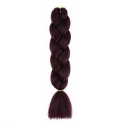 LYVQZPWLRla tessitura dei capelli, Extension for capelli sintetici intrecciati da 24 pollici for donne, trecce fai da te(99J)