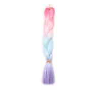 LYVQZPWLRla tessitura dei capelli, Extension for capelli sintetici intrecciati da 24 pollici, trecce, 1 pezzo(MT417)