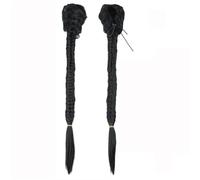 LYVQZPWLRla tessitura dei capelli, Extension for capelli sintetici lisci lunghi 20 pollici, intrecciati a spina di pesce con coulisse, biondi, for donne(SL66 1)