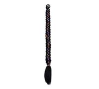 LYVQZPWLRla tessitura dei capelli, Extension for capelli sintetici lisci lunghi 20 pollici, intrecciati a spina di pesce con coulisse, biondi, for donne(1B 34Inch 170g)