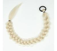 LYVQZPWLRla tessitura dei capelli, Extension for coda di cavallo con trecce lunghe sintetiche intrecciate con elastici, 24 pollici, for uso quotidiano da donna(613,34inches)