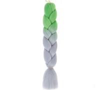 LYVQZPWLRla tessitura dei capelli, Extension for trecce da 24 pollici, capelli sintetici for trecce, colore dei capelli for bambini(B128)