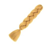 LYVQZPWLRla tessitura dei capelli, Extension for trecce sintetiche da 24 pollici, in fibra resistente al calore, for donne rosse e nere.(A21)