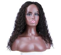 LYVQZPWLRla tessitura dei capelli, Parrucca sintetica con capelli lunghi e ondulati, extension for capelli misti, parrucca da 18 pollici di media lunghezza for donne(#2)