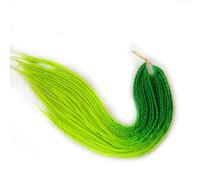 LYVQZPWLRla tessitura dei capelli, Trecce all'uncinetto da donna, treccia boxe sintetica da 24 pollici, 22 radici/pezzo, extension for capelli intrecciati, trecce in fibra termica(#18,24inches#7PcsLot
