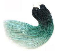 LYVQZPWLRla tessitura dei capelli, Trecce all'uncinetto da donna, treccia boxe sintetica da 24 pollici, 22 radici/pezzo, extension for capelli intrecciati, trecce in fibra termica(3,24inches#7PcsLot)