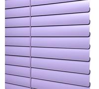 LYVQZPWLRLe finestre di Venezia, Veneziane in lega di alluminio viola, apertura/chiusura, veneziane orizzontali con lamelle in metallo opaco da 25 mm(90x160cm)
