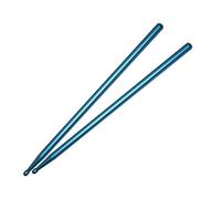 LYVQZPWLRspazzolino a tamburo, Bacchette for batteria 5A Bacchette for batteria in metallo for strumenti a percussione Bacchette for batteria Mallet for adulti, bambini e principianti(Blue)