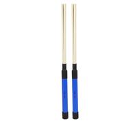 LYVQZPWLRspazzolino a tamburo, Spazzole for batteria, bacchette for batteria, bacchette for batteria jazz, spazzole for batteria, bacchette in legno for rullanti(Blue)