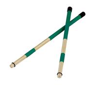 LYVQZPWLRspazzolino a tamburo, Spazzole for batteria Bacchette for batteria Bacchette for spazzole in legno for batteria 19 Bacchette for rullanti(Green)
