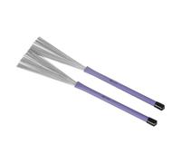 LYVQZPWLRspazzolino a tamburo, Spazzole for batteria, Spazzole for batteria jazz, Spazzole for batteria retrattili, Bacchette in metallo for rullanti