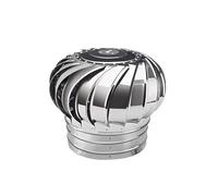LYVQZPWLRVentilatori di turbina sul tetto, Cappello di ventilazione rotante sul tetto, cappello di camino in acciaio inossidabile 304, cappello for turbine non elettriche(300mm/11.8in)