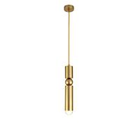 Lywins E27 Moderno Oro Acrilico nordico Lampada a sospensione Plafoniere Luci sospese Riflettore per Cucina Isola Illuminazione della sala da pranzo