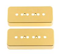 LYWS 2PCS P90 Soapbar Pickup Copre Specchio Plastica Oro 50mm + 52mm