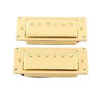 Lyws 2PCS sigillato ponte e collo mini humbucker pickup per LP chitarra Golden