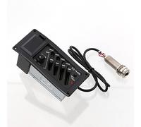 Lyws 4 bande equalizzatore piezo pickup eq-7545r chitarra acustica W/End pin jack
