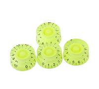 Lyws 4pcs Guitar Speed Control manopole profondo giallo per Gibson Les Paul Guitar, Light Yellow