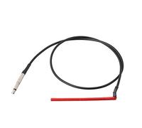 Lyws 50 mm sotto sella in ceramica piezo pickup per ukulele chitarra rosso