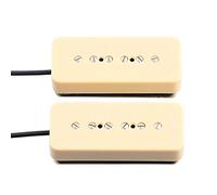 LYWS Anico 5 magneti silenziosi, impilati P90 Humbucker Pickup per saponette, colore: avorio