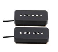 LYWS Anico 5 magneti silenziosi impilati P90 Humbucker Pickup per saponette, colore: nero