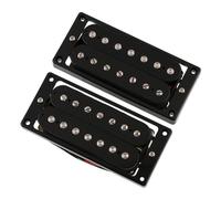 LYWSMSK 7 corde chitarra elettrica collo e ponte doppia bobina Humbucker pickup set nero