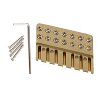LYWSMSK Dado di bloccaggio in ottone a 7 corde per chitarra senza testa, blocco corde