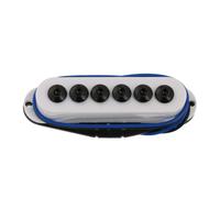 LYWSMSK Invader Style - Pickup per chitarra elettrica, bobina singola, colore: bianco